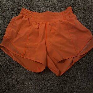 Lululemon Highlight Orange 4” Size 4